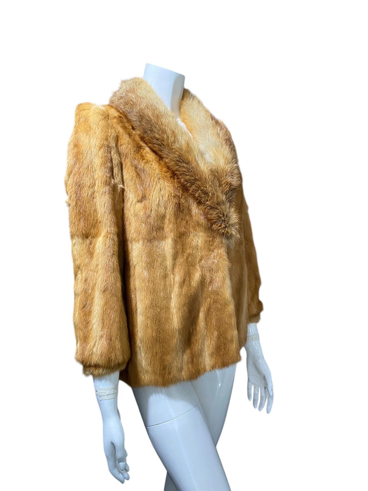 Vintage Vintage- Universal Fur Co - Single Hook Fox Fur Coat Size S / US 4 / IT 40 - 3 Thumbnail