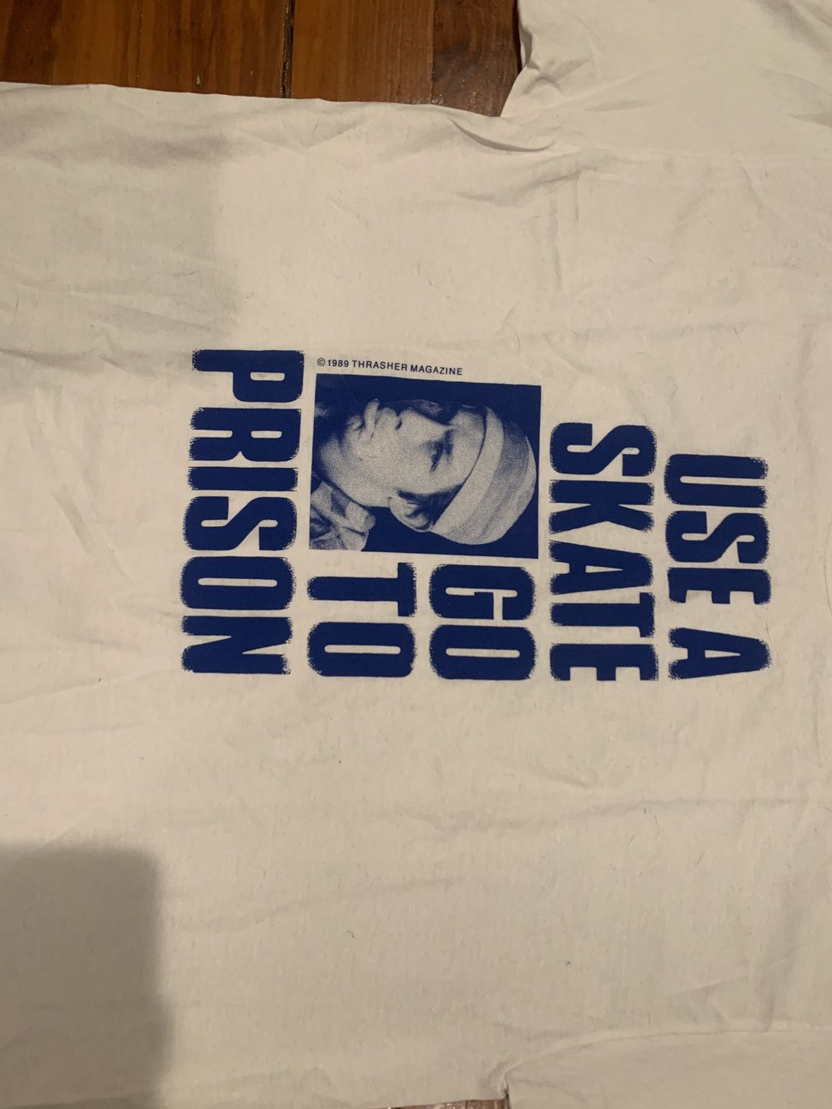 Thrasher Thrasher Use A Skate Go To Prison, Mark Gonzales — L — NWT” Size US L / EU 52-54 / 3 - 6 Thumbnail