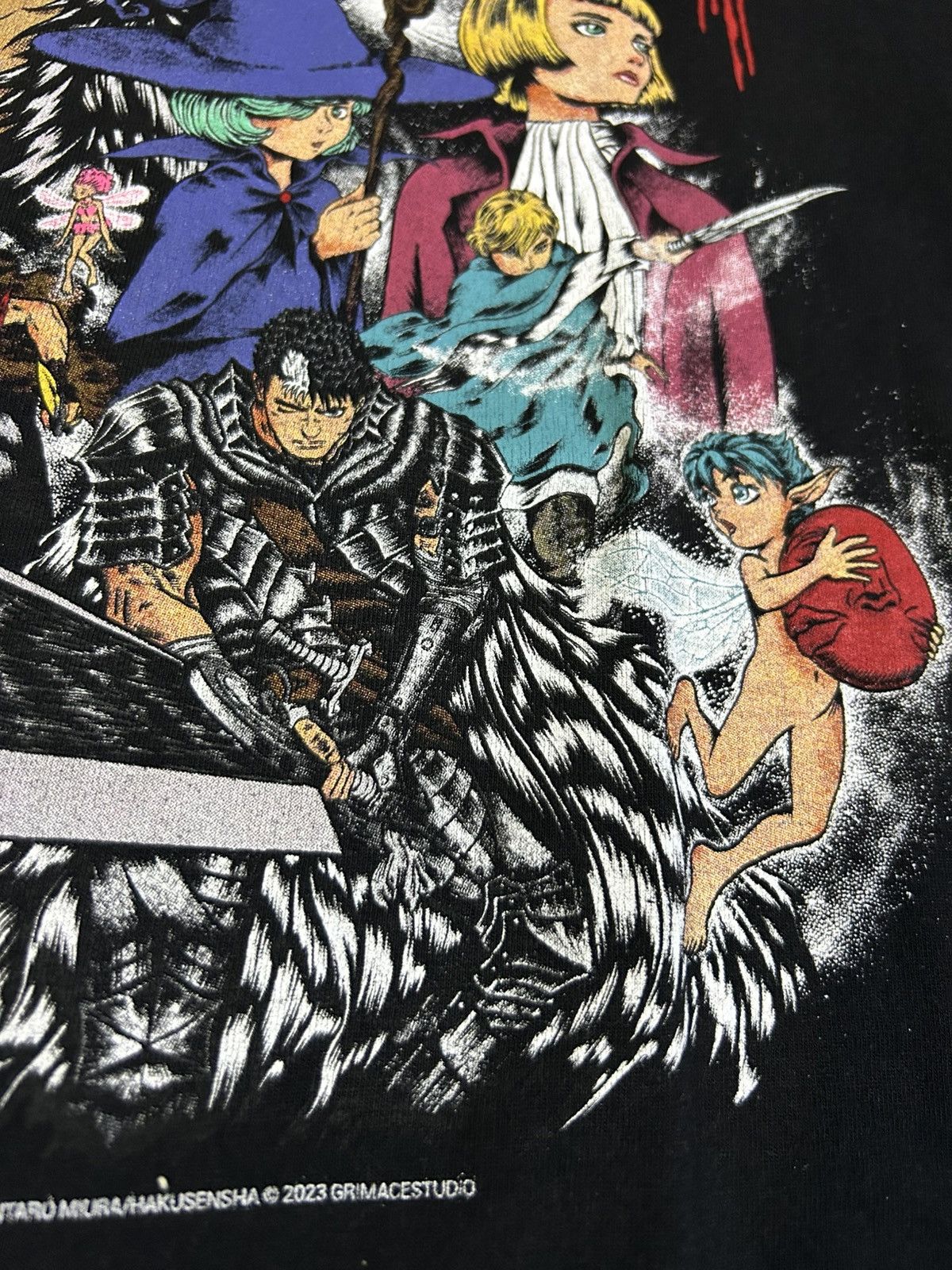 Anime Berserk Griffith and Guts Kentaro Miura Tees Size US L / EU 52-54 / 3 - 3 Thumbnail