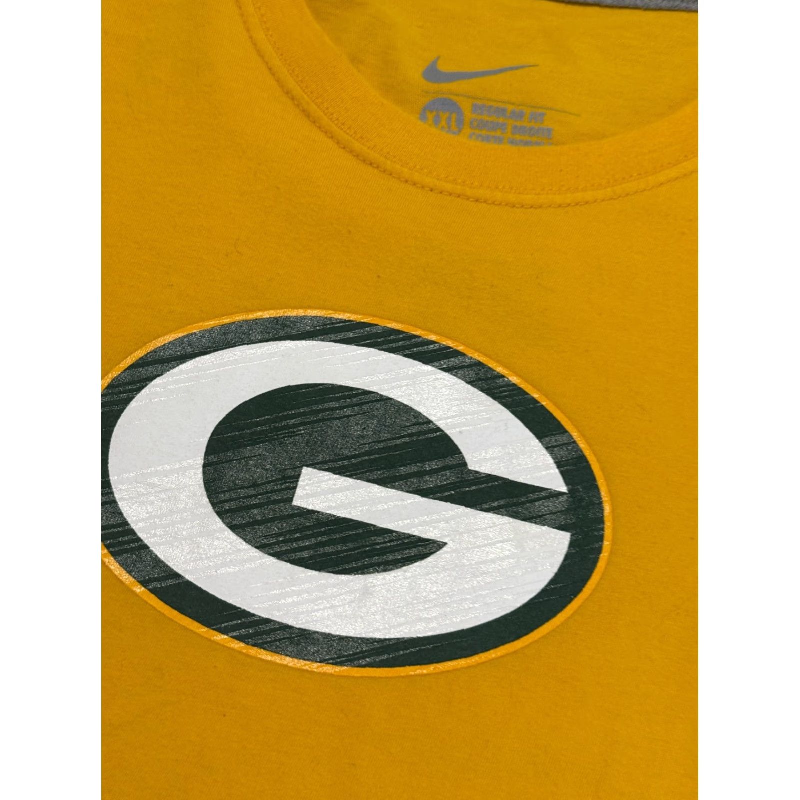Nike Nike Shirt Women's XXL Yellow/Green/White Wisconsin Green Bay Packers Size XXL / US 16-18 / IT 52-54 - 5 Thumbnail
