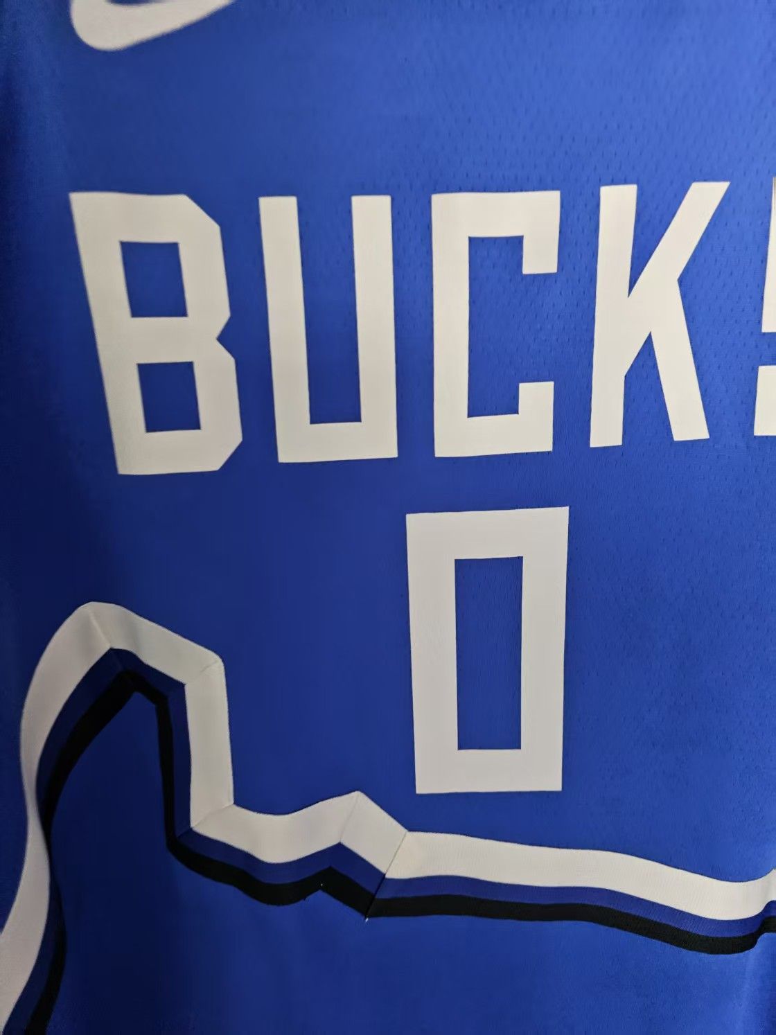 NBA Bucks #0 Lillard Jersey XL Size US XL / EU 56 / 4 - 3 Thumbnail