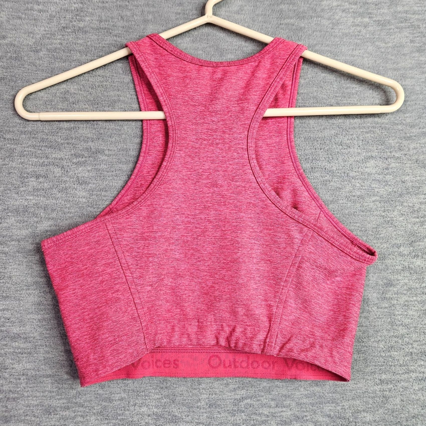 Outdoor Voices Outdoor Voices Womens Crop Tank Top Pink XS Athletic Sports Bra Activewear Size XS / US 0-2 / IT 36-38 - 2 Thumbnail