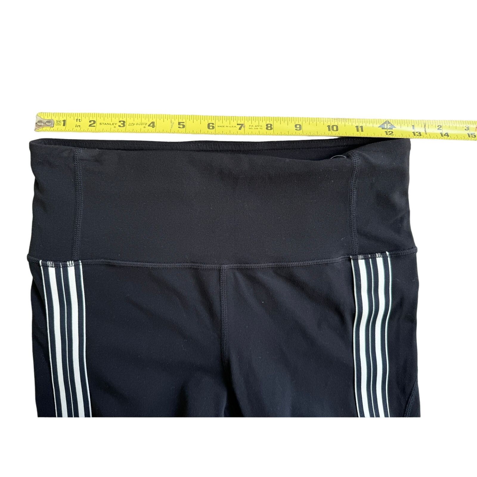 Athleta Athleta Side Stripe Salutation 7/8 Legging, Mesh Accent Size 26" / US 2 / IT 38 - 6 Thumbnail
