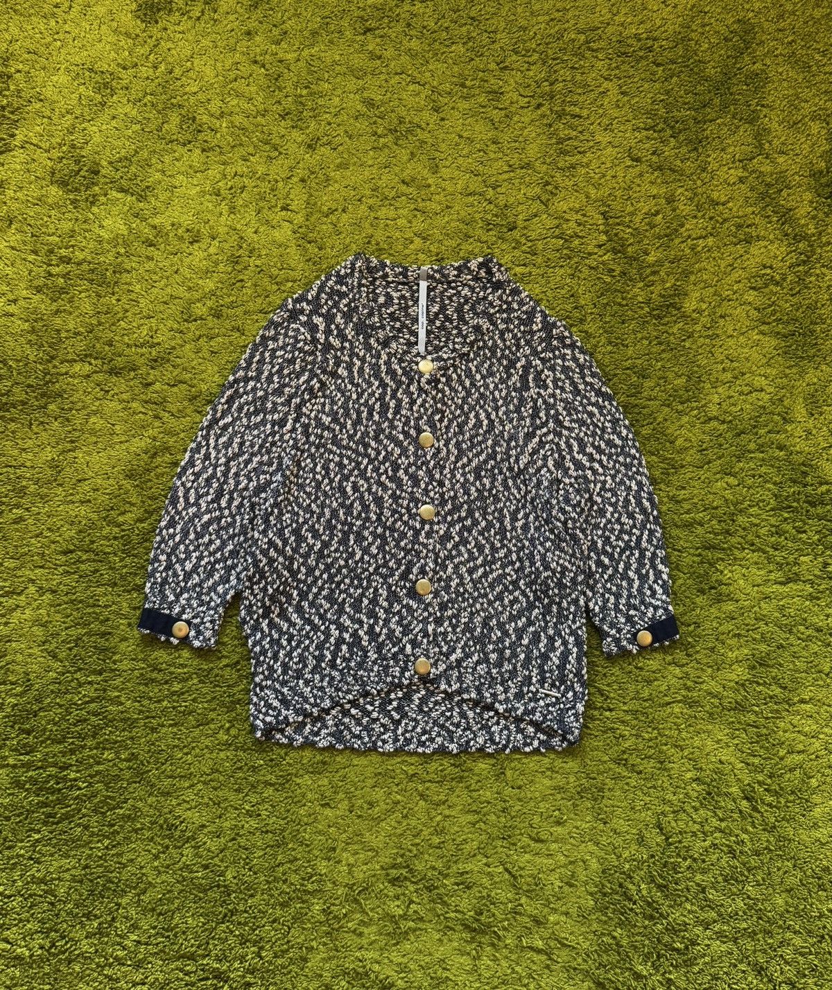 Cop Copine × Vintage Cop Copine 2000s vintage cardigan sweater Y2K Size M / US 6-8 / IT 42-44 - 1 Thumbnail