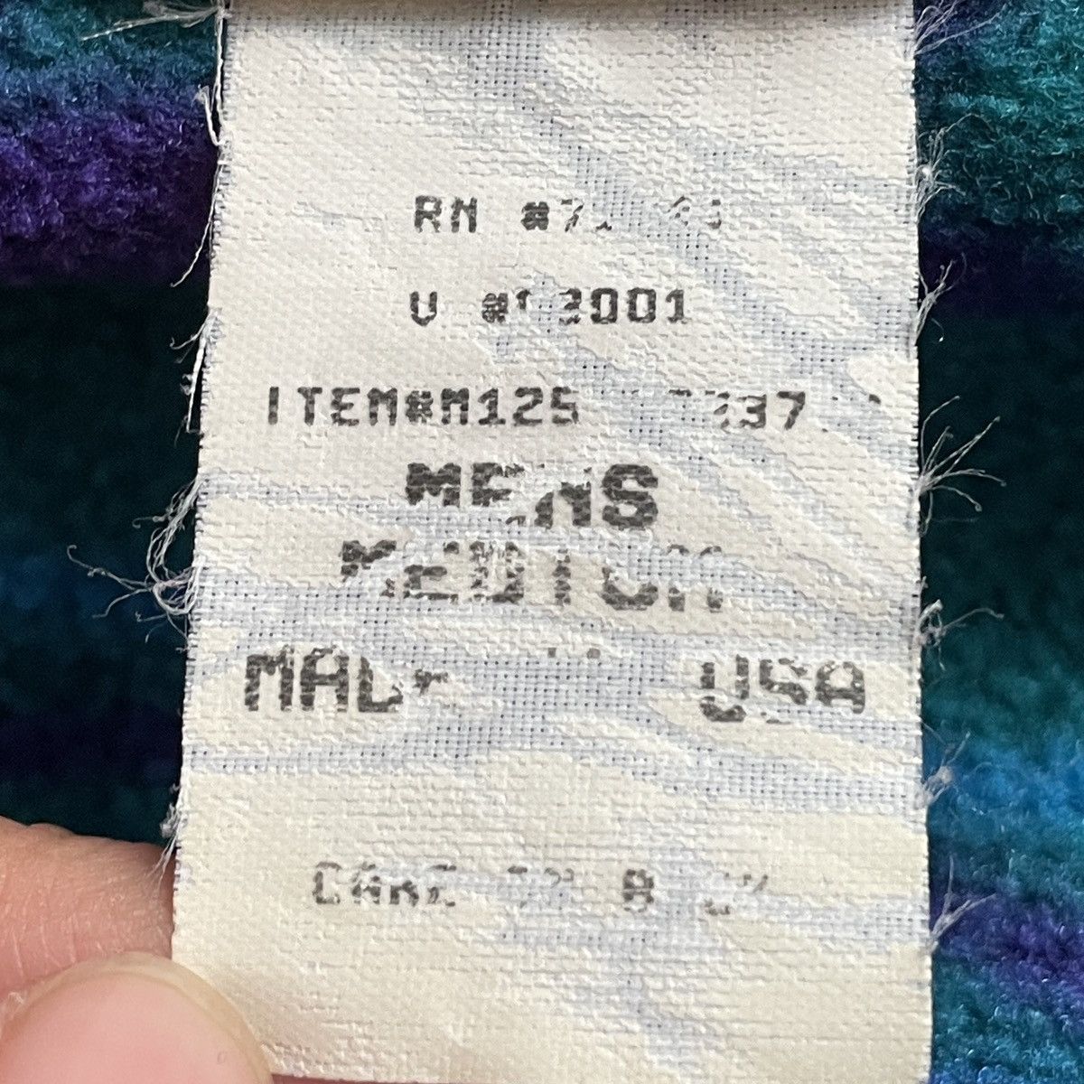 L.L. Bean Vintage Brand L.L Bean Navajo Fleece 1990s Size US M / EU 48-50 / 2 - 10 Thumbnail