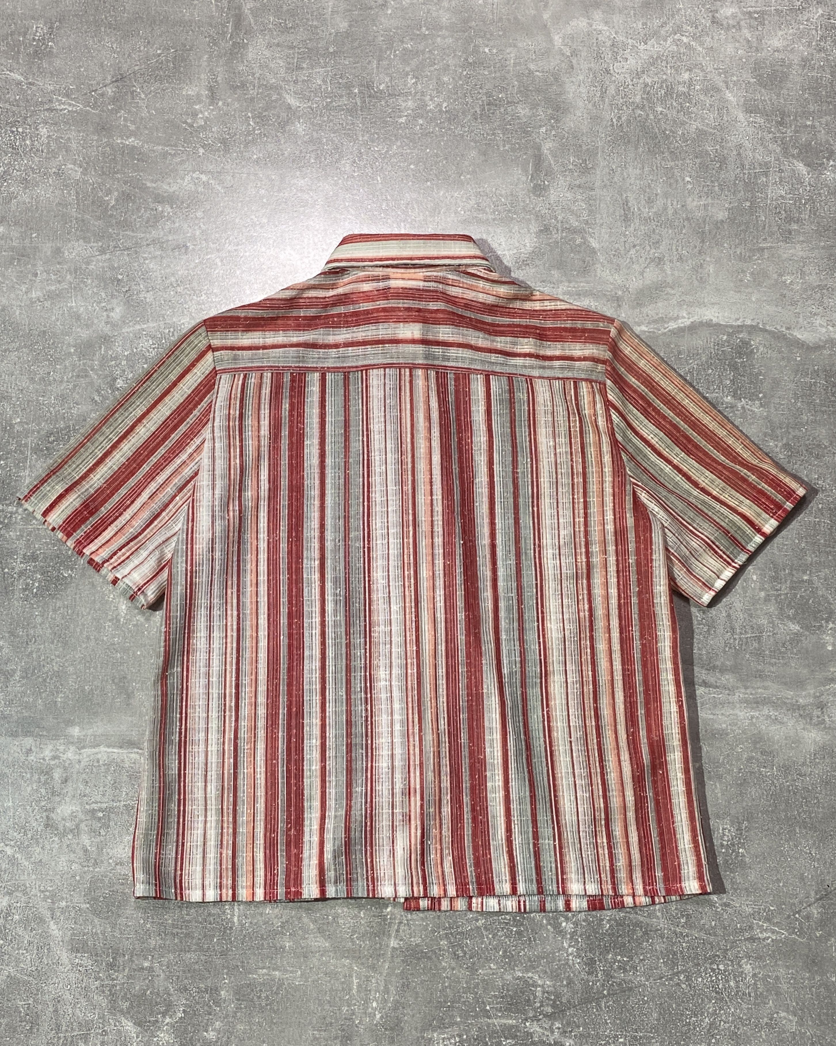 Vintage Vintage 90s striped button shirt Size US S / EU 44-46 / 1 - 3 Thumbnail