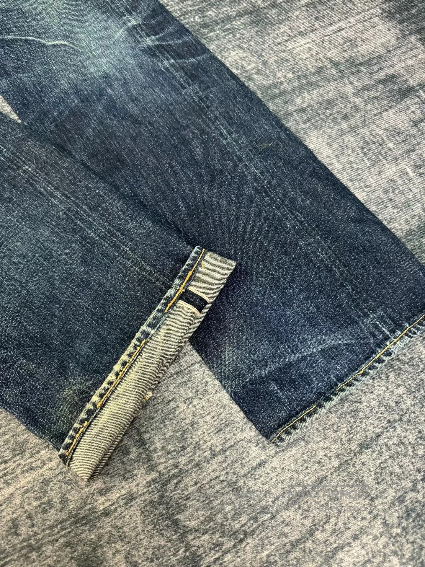 Vintage Vintage The Strike Gold SG101 Retro Blue Jeans. Size US 31 - 4 Thumbnail