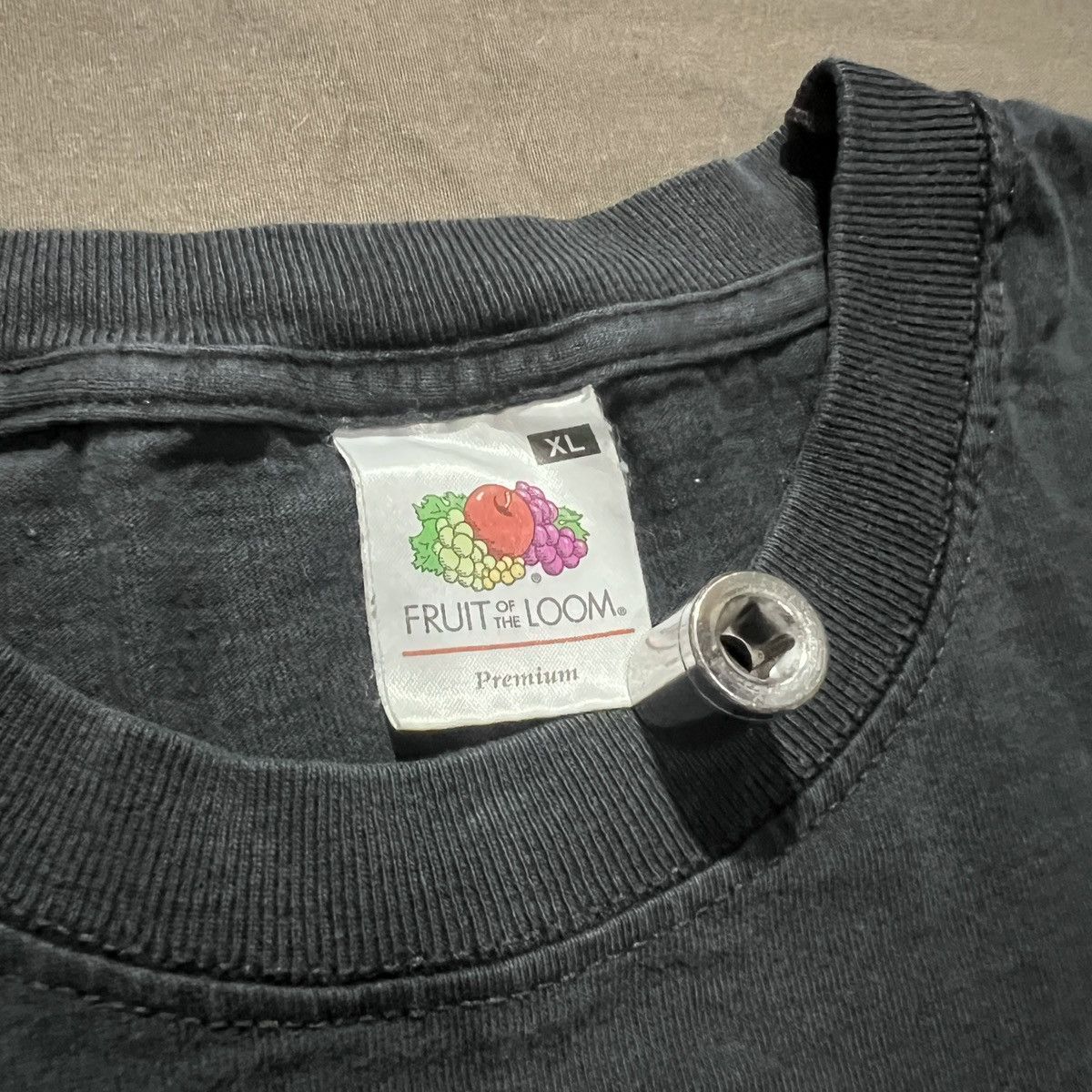 Vintage Y2K FUCK YOU Graphic Streetwear XL Thrashed Faded Hiphop Size US XL / EU 56 / 4 - 3 Thumbnail