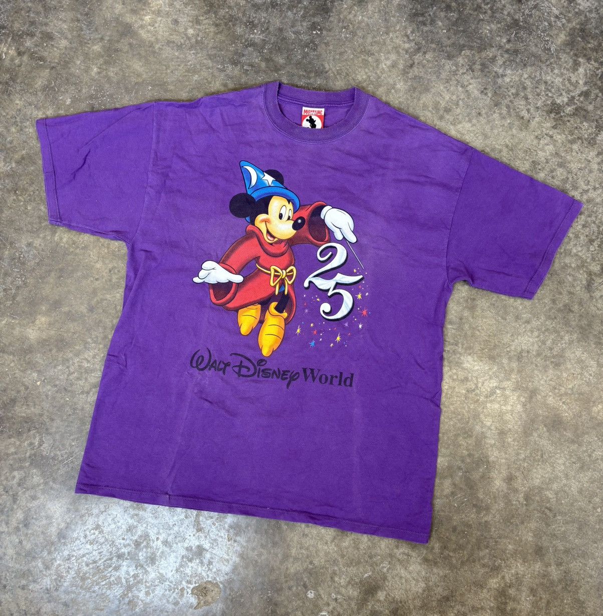 Disney × Mickey Mouse × Vintage 1990’s Disney 25th Anniversary Mickey Mouse T-Shirt Size US XL / EU 56 / 4 - 1 Thumbnail
