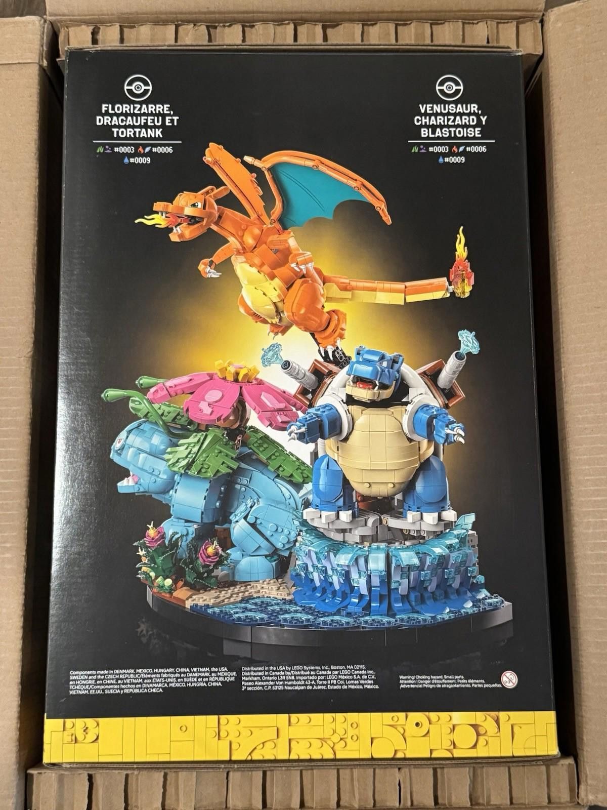LEGO Lego Pokemon 72153 Venusaur, Charizard, and Blastoise BRAND Size ONE SIZE - 4 Thumbnail