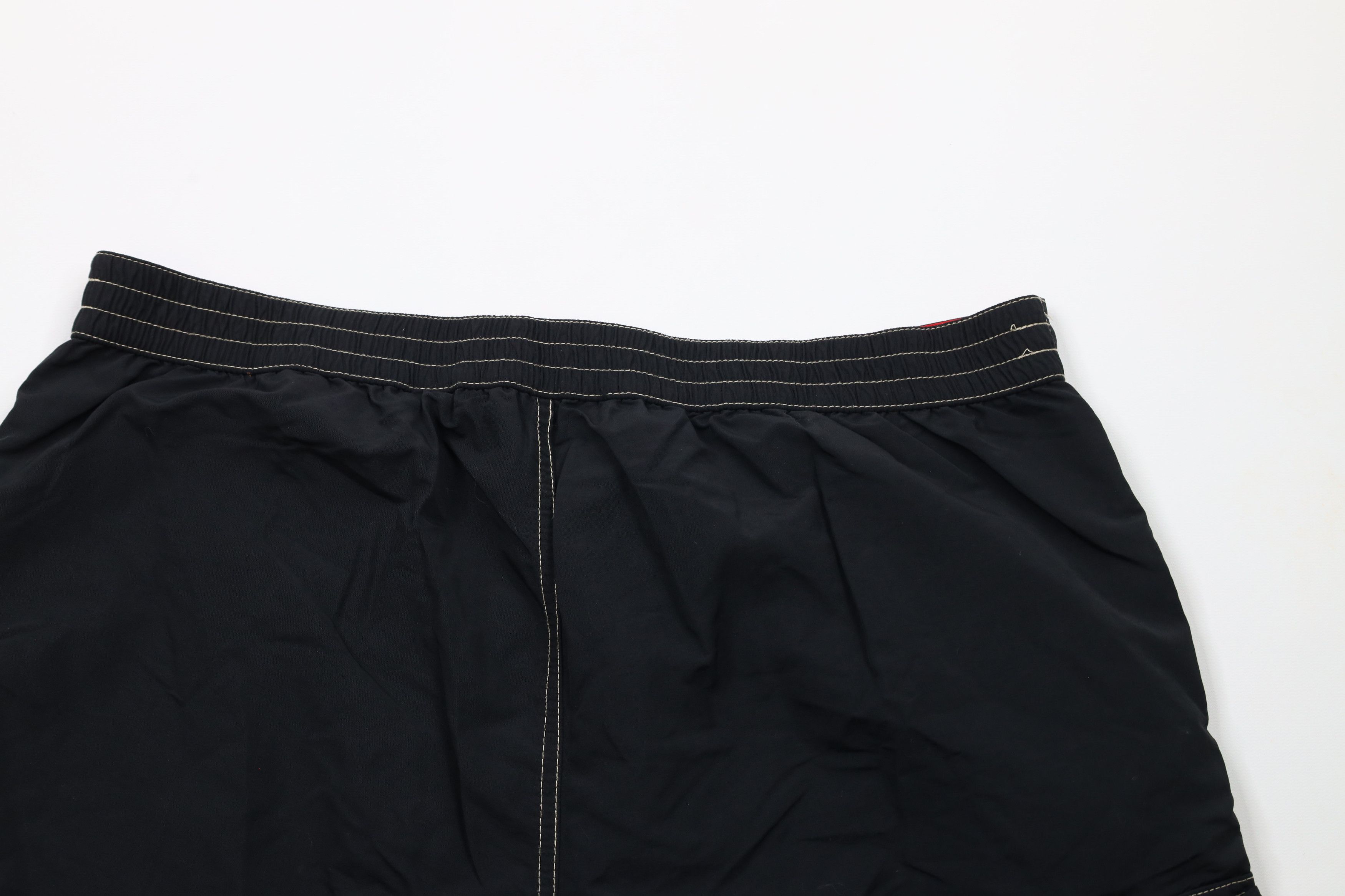 Ralph Lauren × Vintage Vintage Ralph Lauren Spell Out Lined Short Swim Trunks Black Size US 34 / EU 50 - 10 Thumbnail