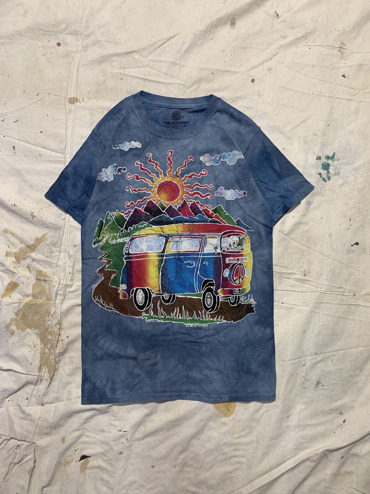 The Mountain The Mountain Hippie Tour Bus Tie-Dye Graphic T-Shirt Size US S / EU 44-46 / 1 - 1 Thumbnail