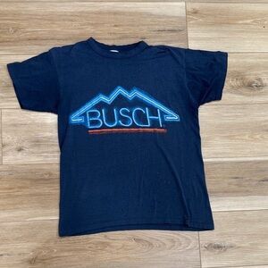 Other Vintage BUSCH Beer Short Sleeve Single Stitch Tee Size US M / EU 48-50 / 2 - 1 Thumbnail