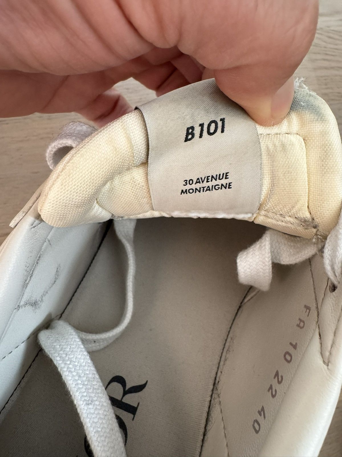 Dior DIOR Sneakers study photos for condition size and measuremen Size US 7 / EU 40 - 12 Thumbnail