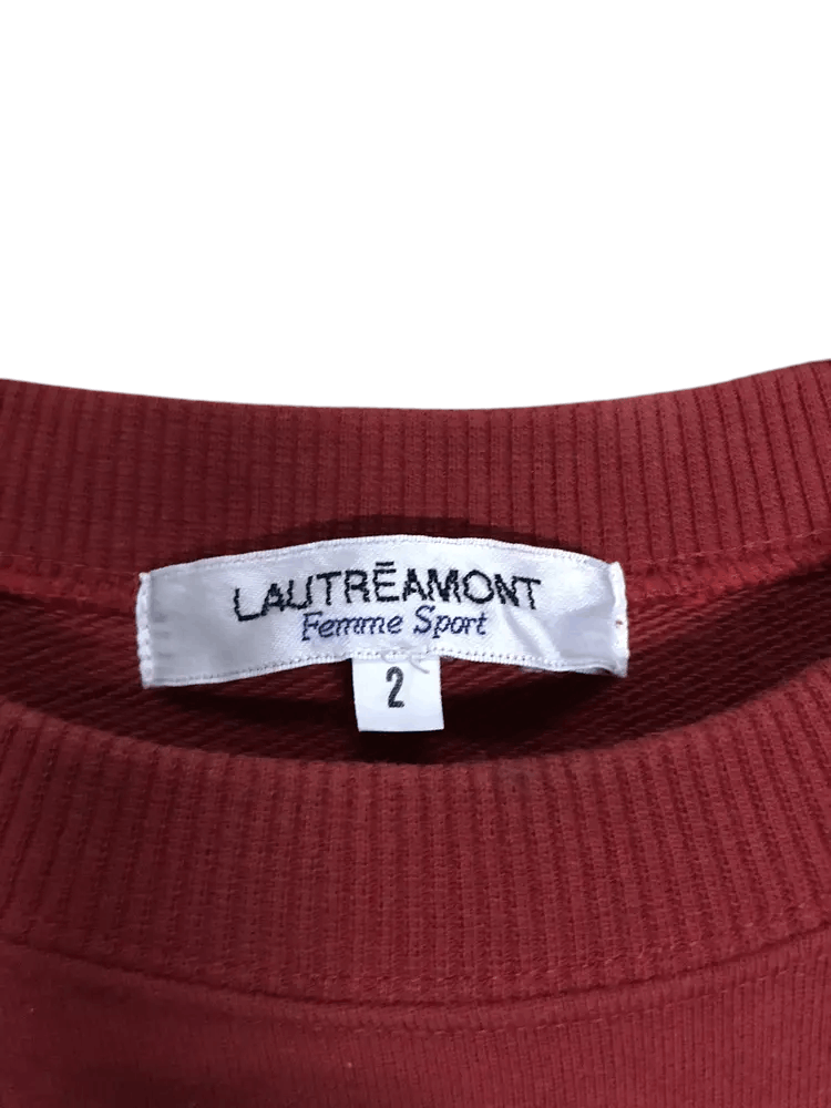Japanese Brand Vintage Lautreamont Femme Sport Sweatshirts Size L / US 10 / IT 46 - 6 Thumbnail