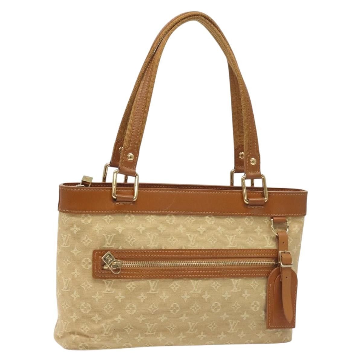 Louis Vuitton Louis Vuitton Lucille Handbag Mini Lin Size ONE SIZE - 1 Thumbnail