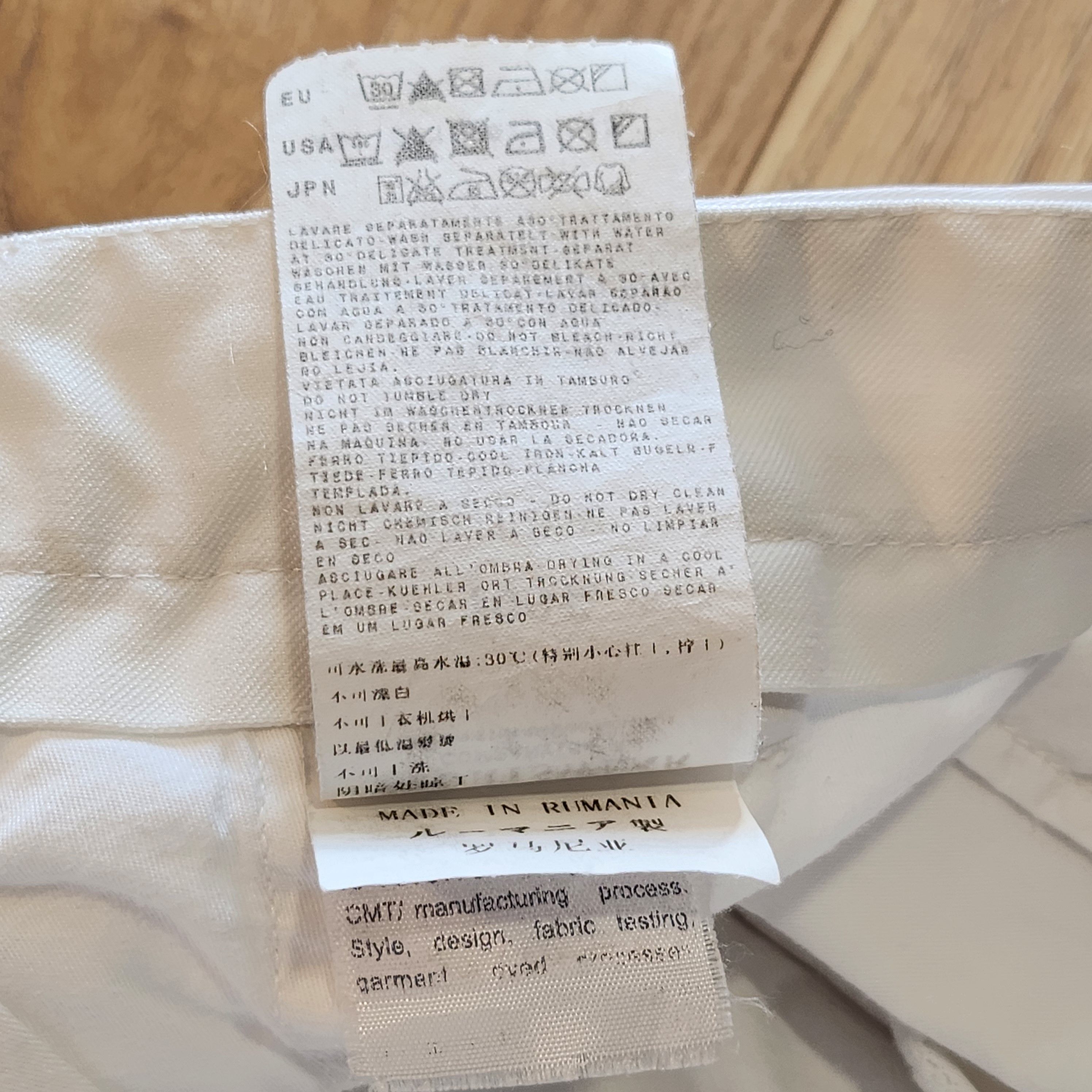 Stone Island SS10 Light White Pants Size US 33 - 8 Thumbnail