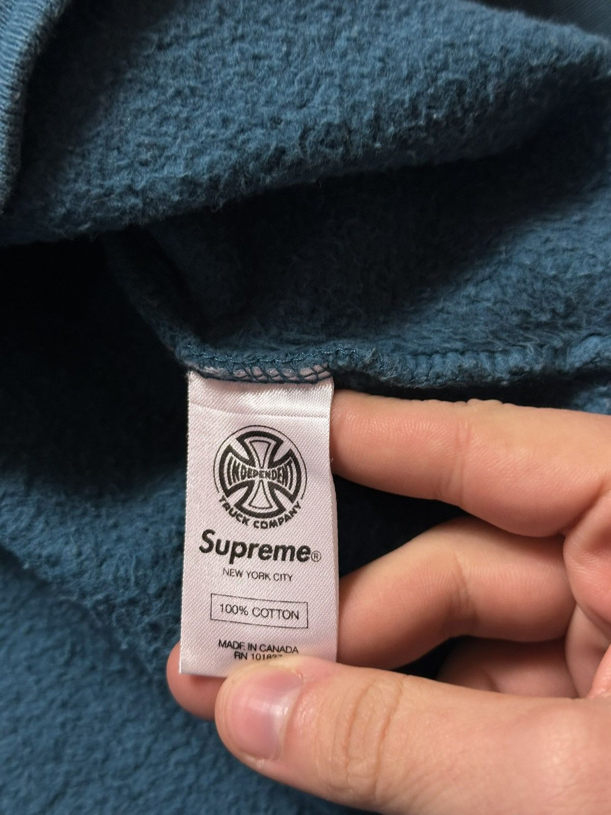 Independent Truck Co. × Supreme Supreme x Independent Crewneck Size US XL / EU 56 / 4 - 5 Thumbnail