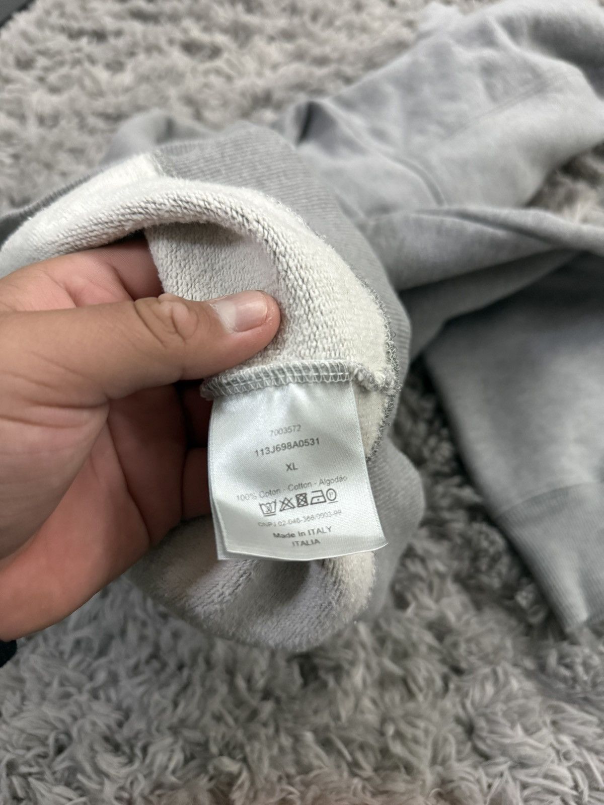 Dior Dior Mens hoodie Size M Size US XL / EU 56 / 4 - 7 Thumbnail