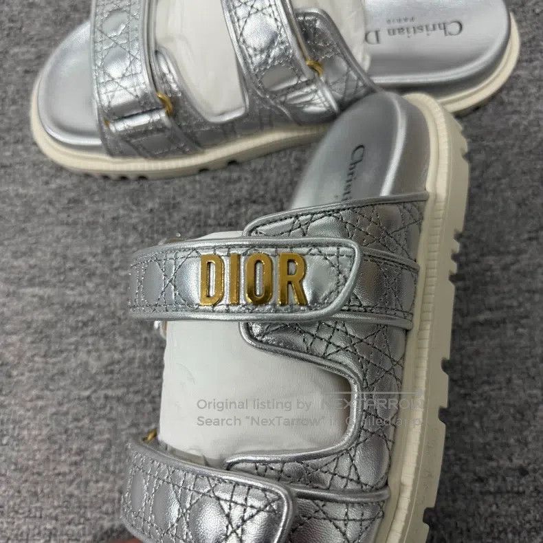 Dior Dior Velcro slippers Size US 7.5 / IT 37.5 - 4 Thumbnail