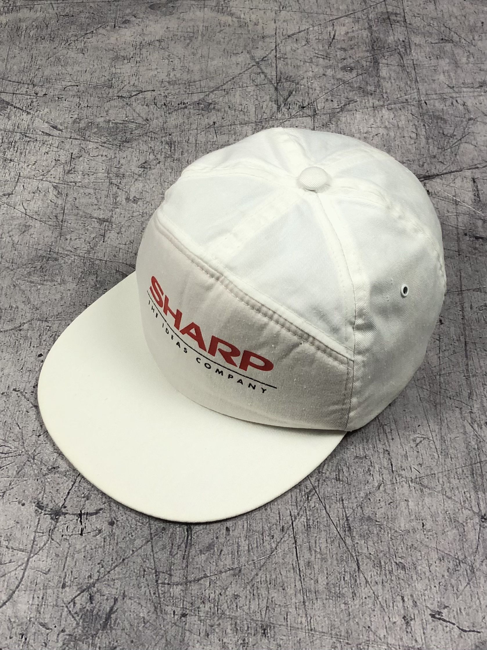 Japanese Brand 90s Sharp Ideas Company Cap Japan Electronic Size ONE SIZE - 1 Thumbnail