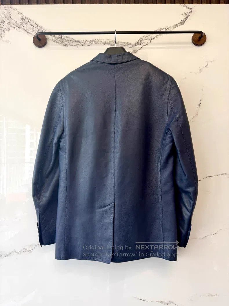 Dior Dior Blue Sheepskin Suit Jacket Size US S / EU 44-46 / 1 - 3 Thumbnail