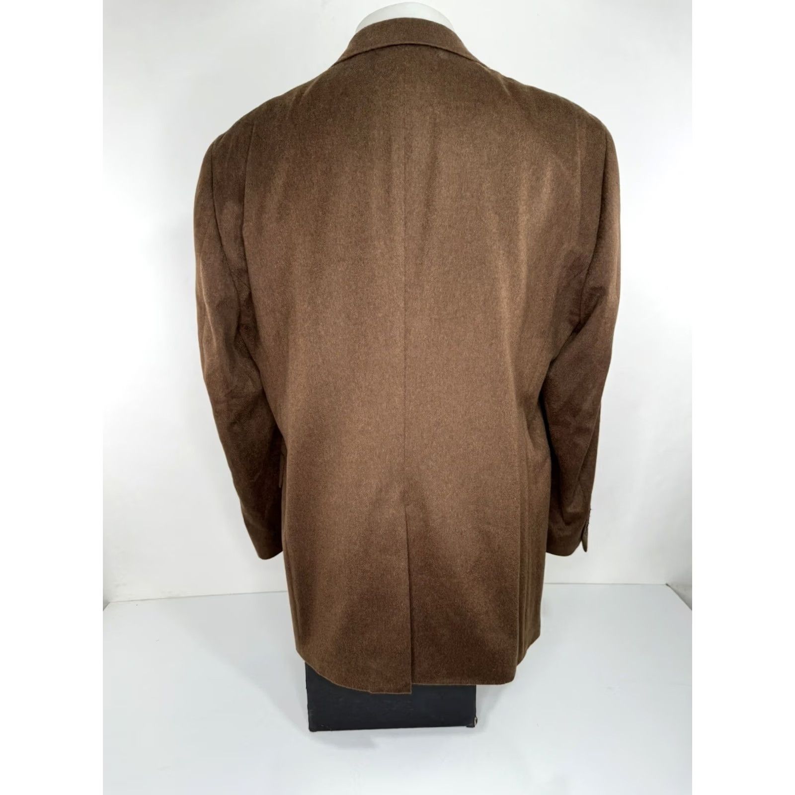Vintage Arnold Brant Blazer Mens 44 Brown Mink / Cashmere - MINT Vintage? Size 44R - 4 Thumbnail
