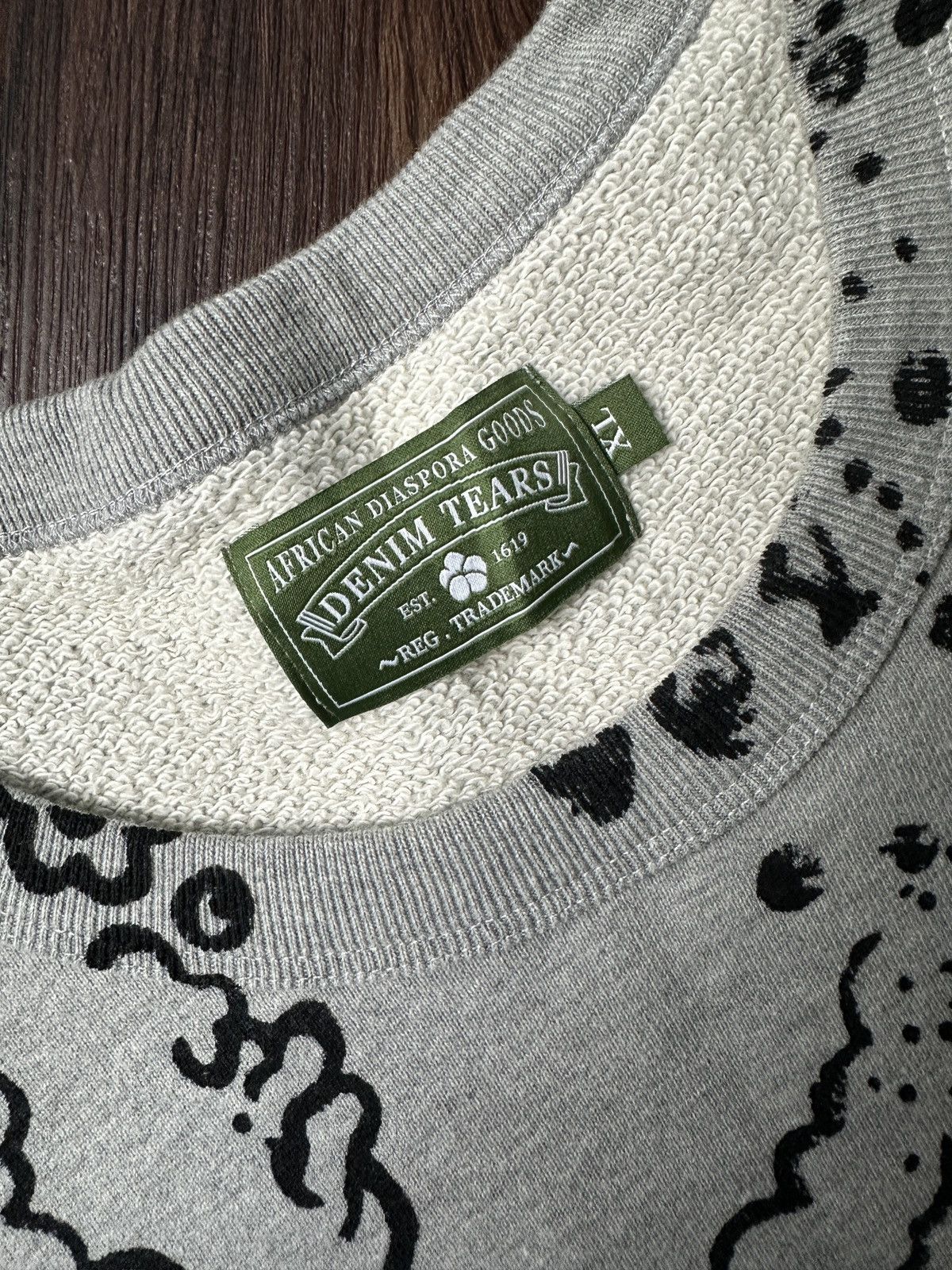 DENIM TEARS × IRAK Denim Tears x Irak Sweatshirt Size US XL / EU 56 / 4 - 5 Thumbnail