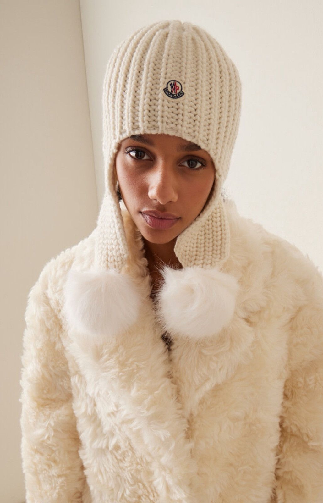 Moncler Moncler pom pom wool knit hat, NEW Size ONE SIZE - 11 Thumbnail