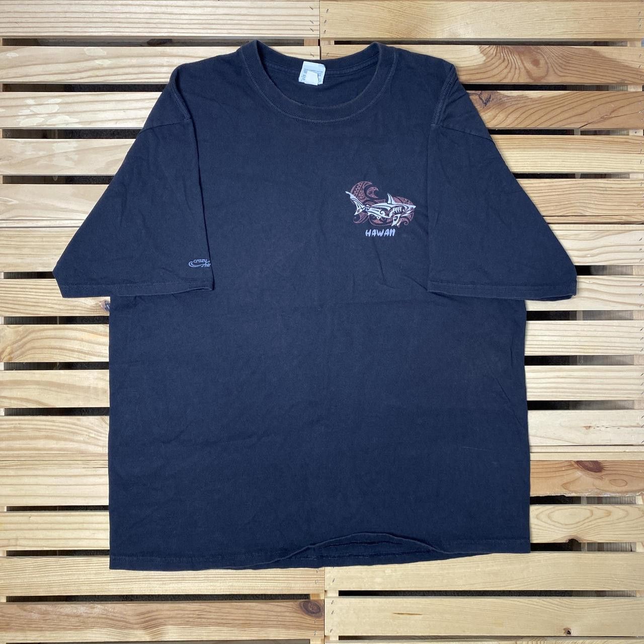 Other Vintage Hawaii Tribal Shark Black Surf Tee Size Large Size US L / EU 52-54 / 3 - 2 Thumbnail