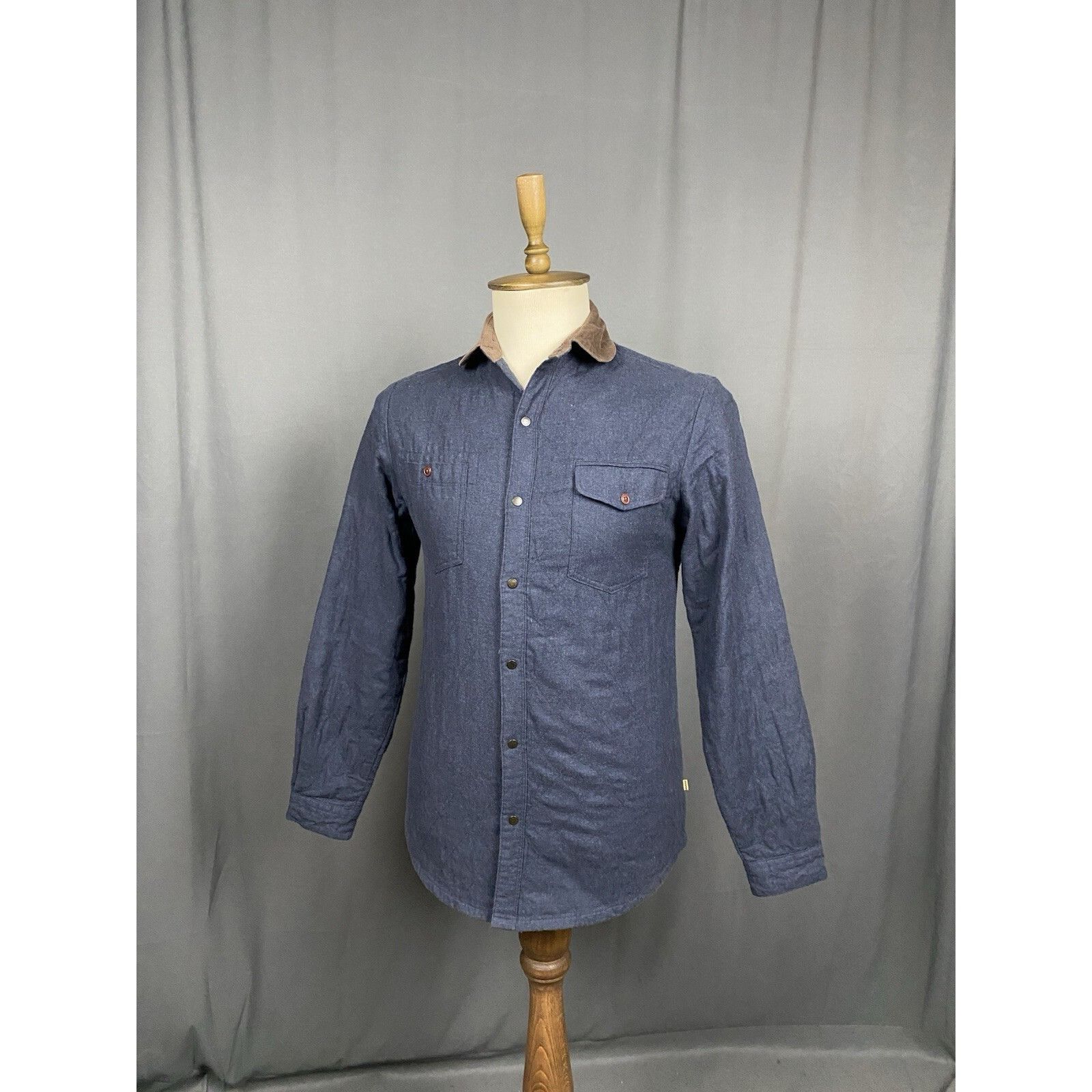 Barbour Barbour Beacon Men's Blue Quilted Insulated Overshirt Size S Size US S / EU 44-46 / 1 - 2 Thumbnail