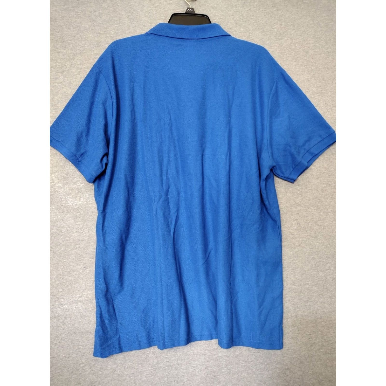 Jerzees Jerzees Polo Shirt Men Color Blue Size 3XL Shirt Regular Blue 3XL Polo Shirt Mens 80s 90s Easy Care Jersey Short Sleeve Cotton Blend Polyester Size US XXL / EU 58 / 5 - 7 Thumbnail
