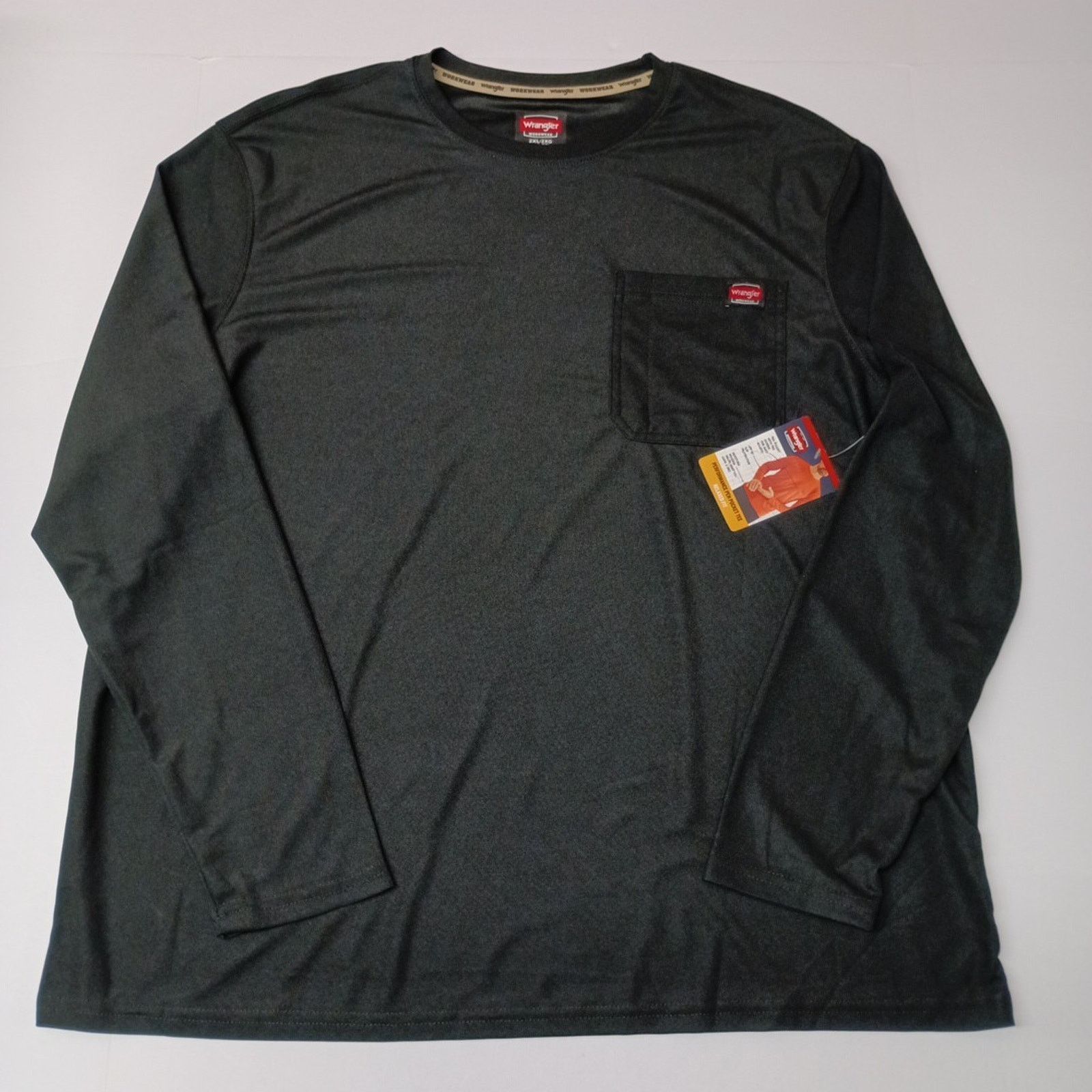 Wrangler Wrangler Pocket Tee Men's Size 2XL 50-52 Black Relaxed Fit Size US XXL / EU 58 / 5 - 1 Thumbnail