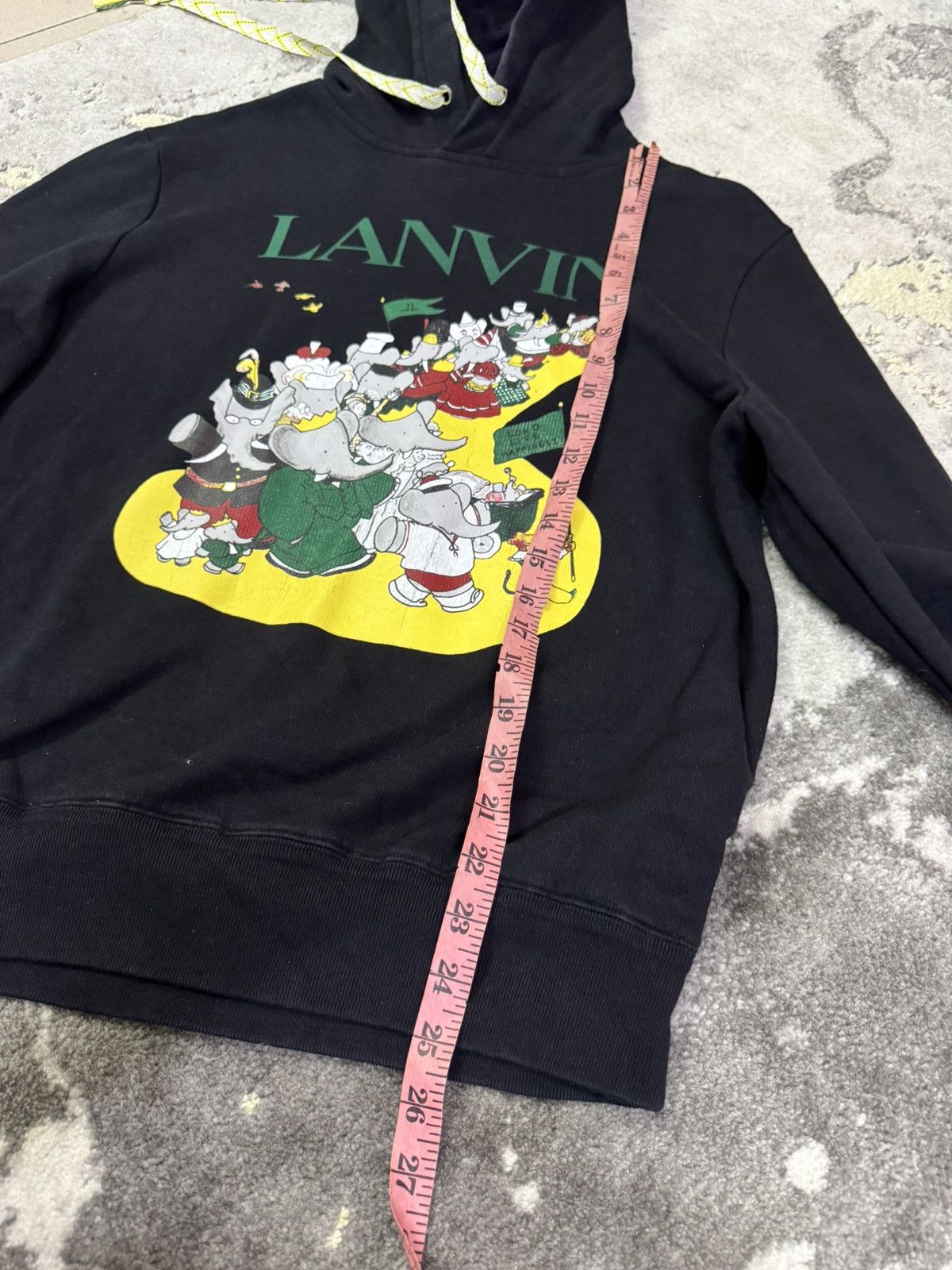 Lanvin LANVIN X BABAR BOOK OF COLOURS FW2019 HOODIE Size US M / EU 48-50 / 2 - 3 Thumbnail