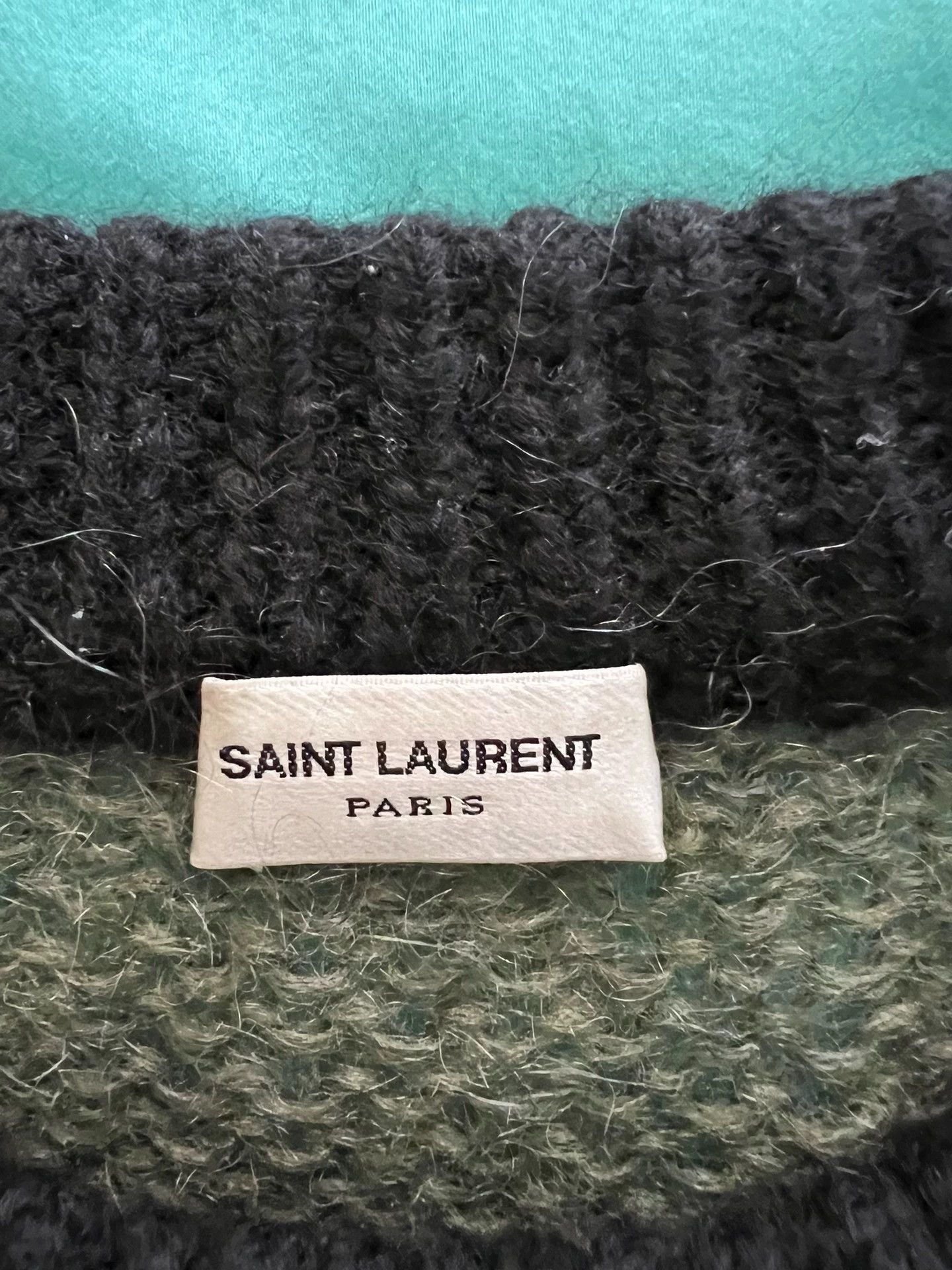 Saint Laurent Paris Saint Laurent Paris Men's color blocked sweater Size US XL / EU 56 / 4 - 2 Thumbnail