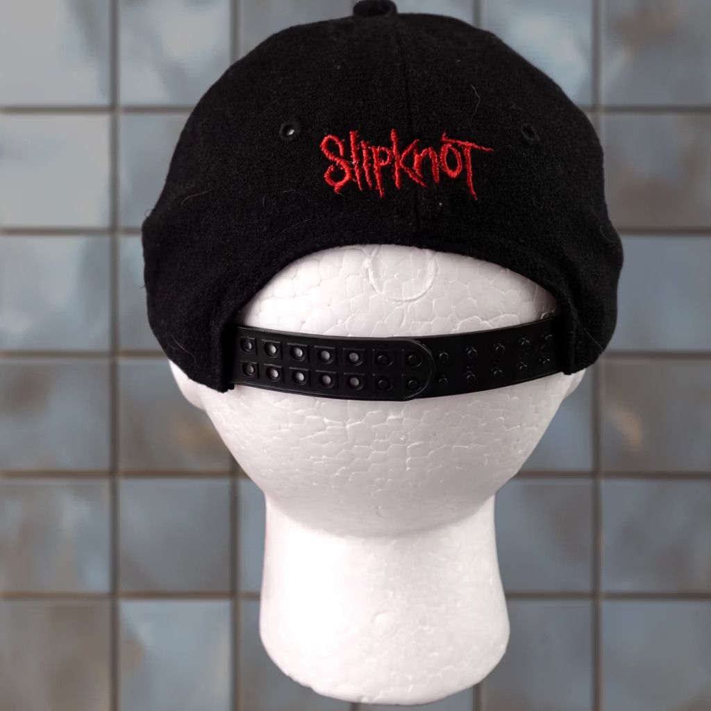 Vintage VINTAGE Slipknot Hat Cap Black Snap Back Adjustable Rock Metal Band RARE Mens Cap Size ONE SIZE - 1 Thumbnail