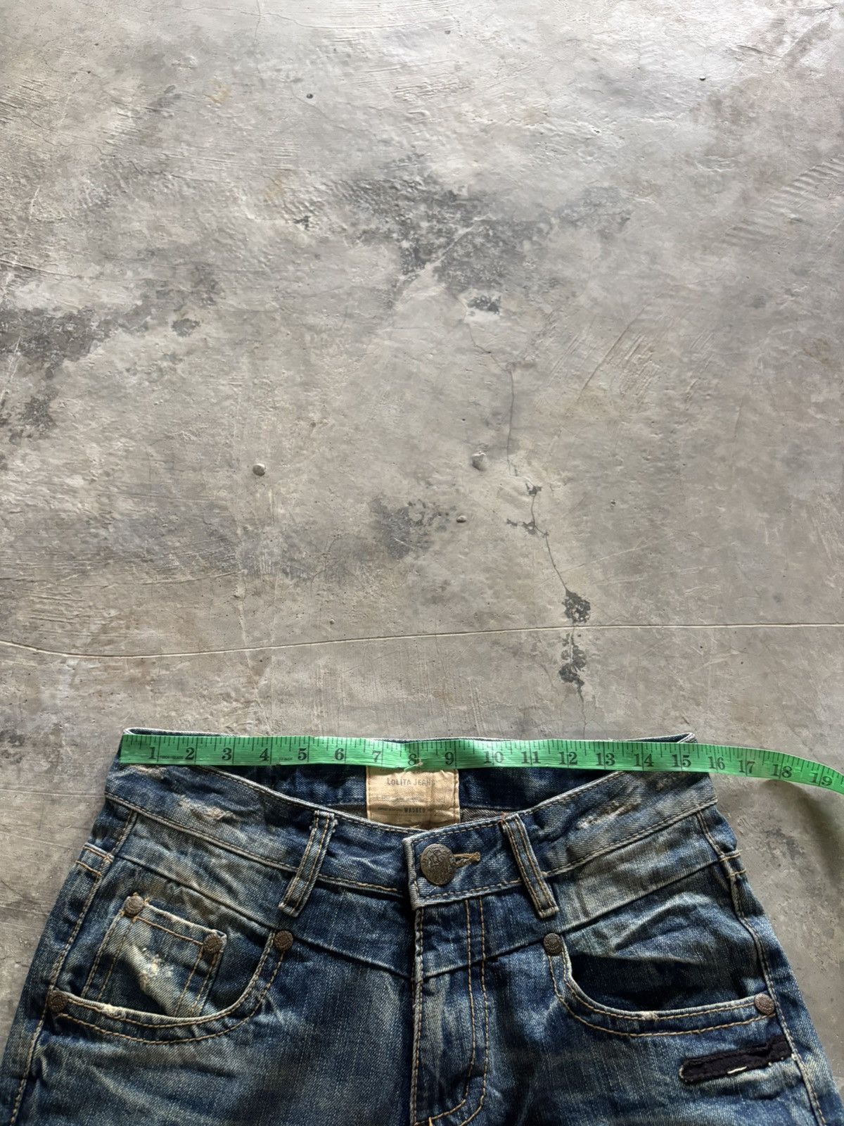 If Six Was Nine LOLITA rusty washed mudmax japanese jeans distressed style Size US 30 / EU 46 - 17 Thumbnail