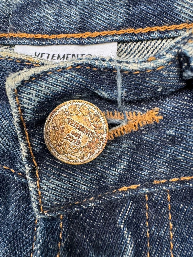 Vetements vetements 23SS Show Surface Destruction Profile Jeans 2502- Size US 33 - 6 Thumbnail