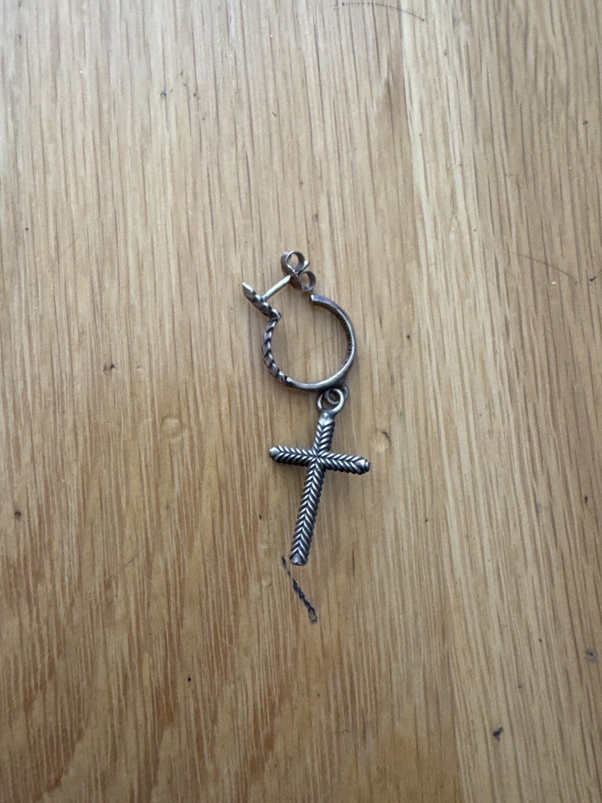 Emanuele Bicocchi Cross Pendant earring Size ONE SIZE - 1 Preview