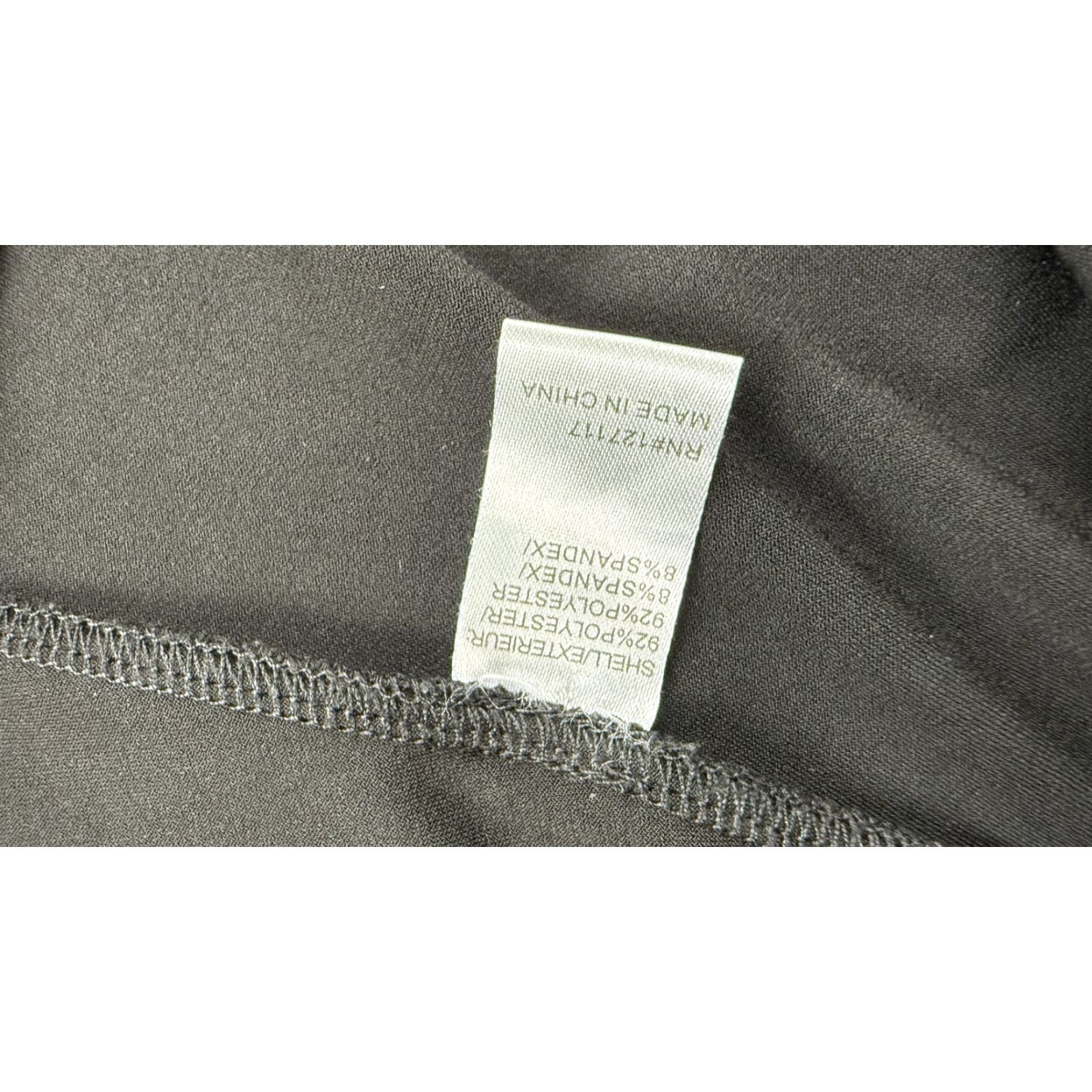 Badgley Mischka Mark + James by Badgley Mischka Dress Womens Medium Black Dolman V-Neck Stretch Size M / US 6-8 / IT 42-44 - 6 Thumbnail