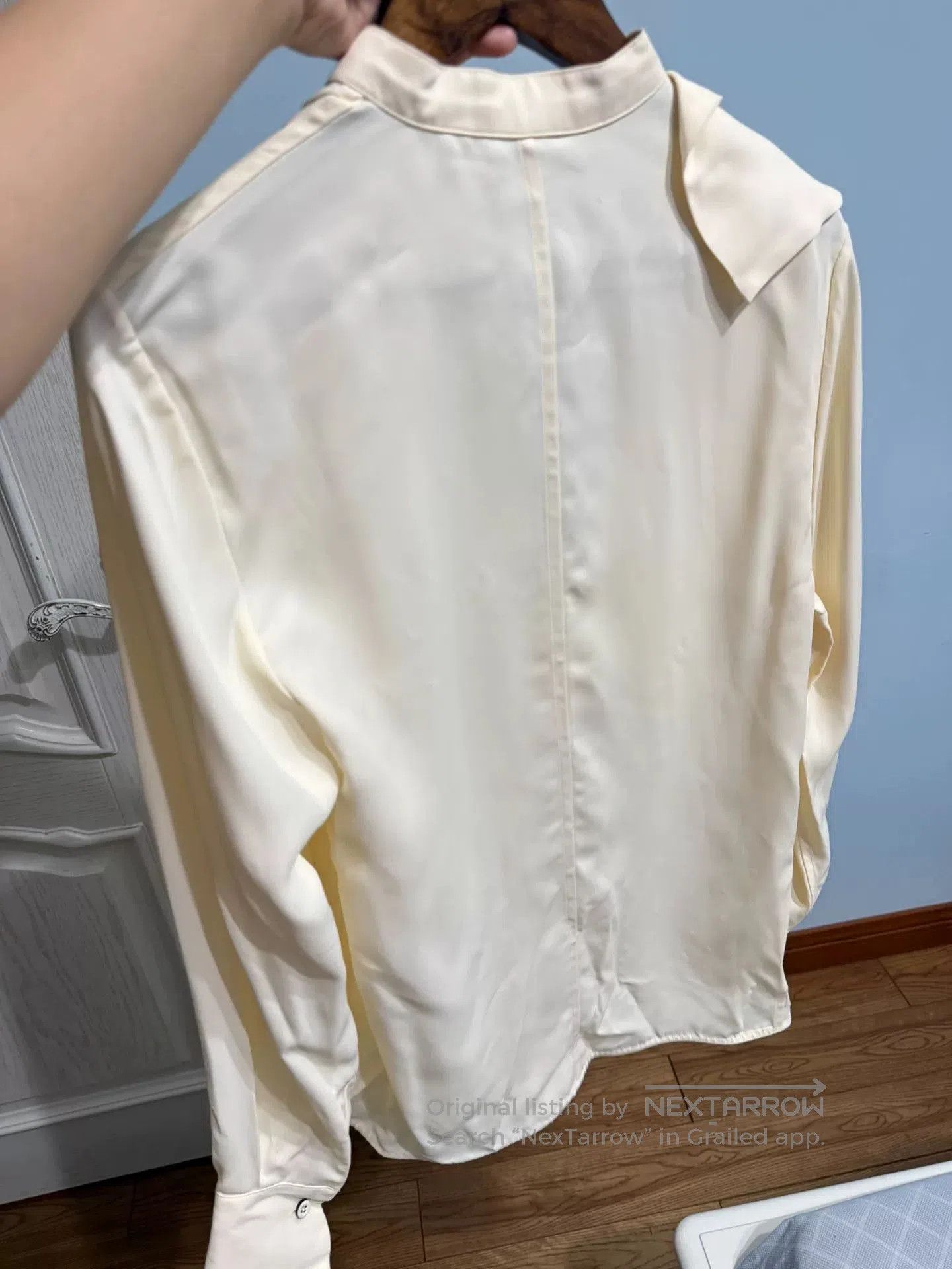 Jil Sander Elegant Jil Sander Sheer Blouse. Size S / US 4 / IT 40 - 6 Thumbnail