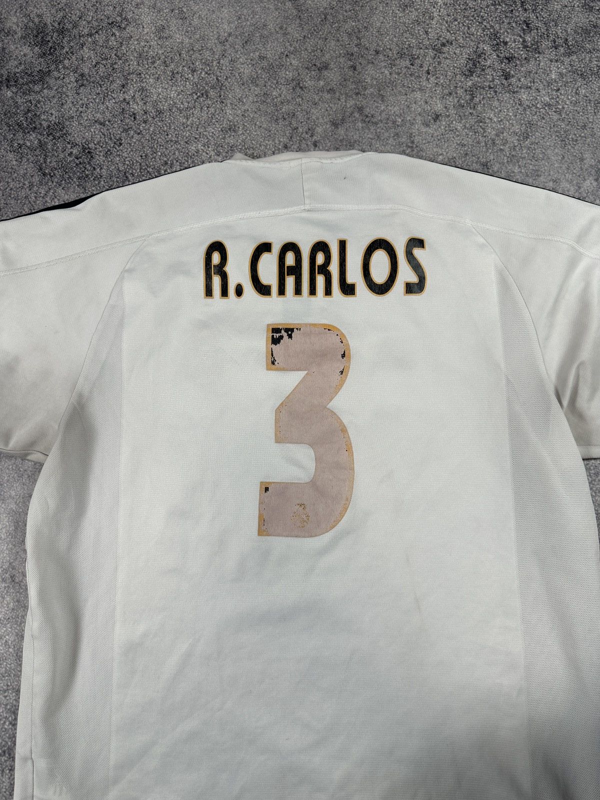 Adidas Vintage Adidas Real Madrid 3 R.Carlos Soccer Jersey Tee USA Size US L / EU 52-54 / 3 - 6 Thumbnail