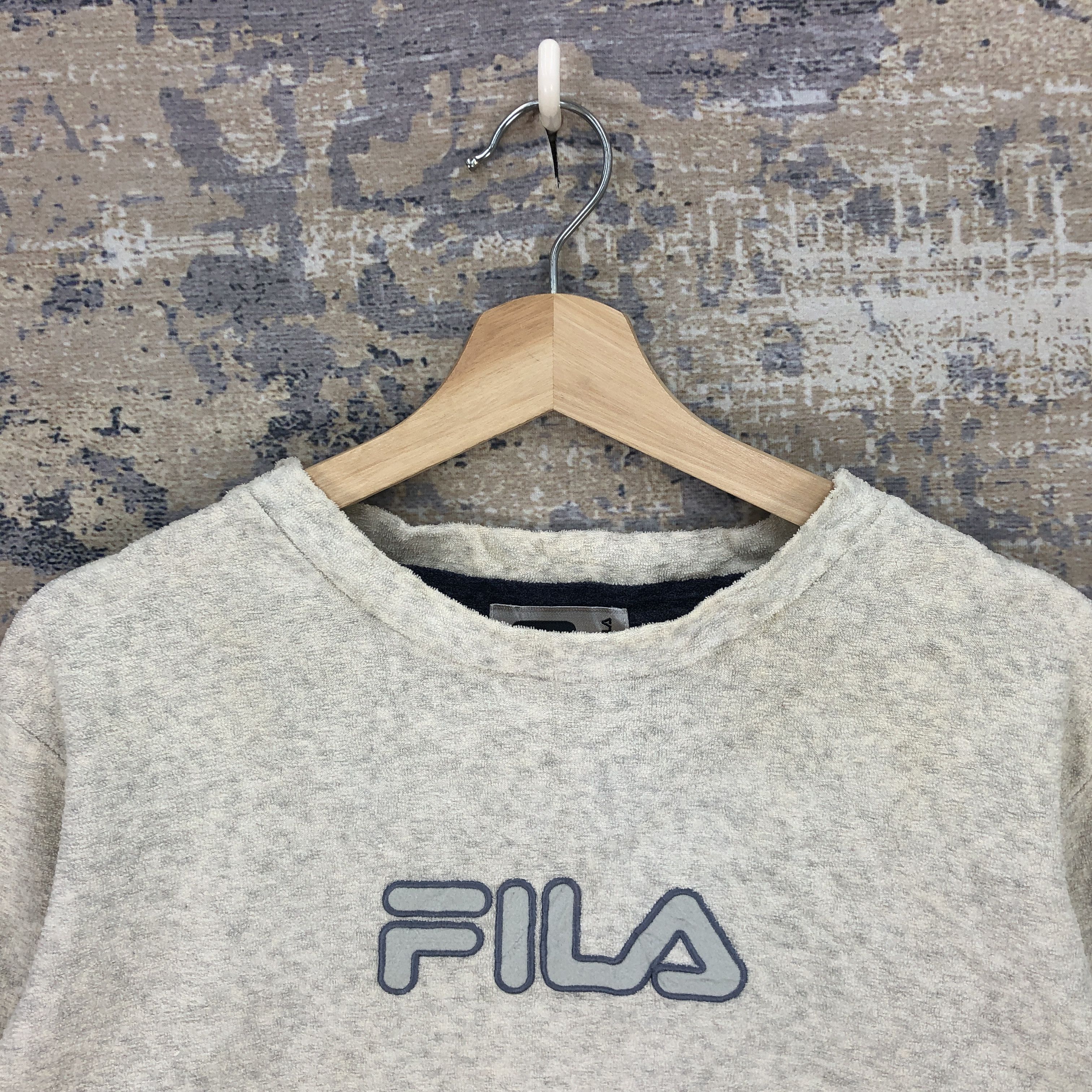 Fila Vintage Y2K Fila Fleece Sweater Fila Streetwear Sweatshirt Size US S / EU 44-46 / 1 - 3 Thumbnail