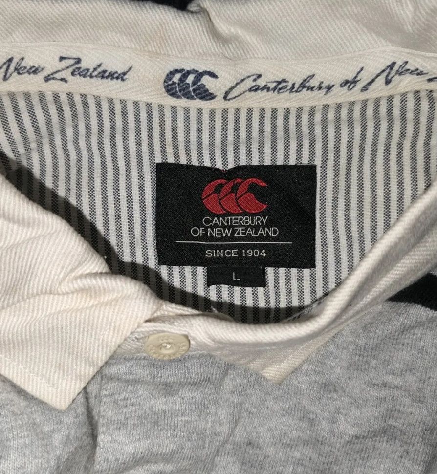 Canterbury of New Zealand Canterbury of New Zealand Striped Longsleeve Rugby Polo Size US L / EU 52-54 / 3 - 10 Thumbnail