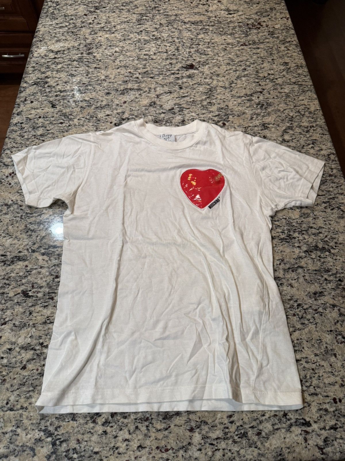 Jeremy Scott × Moschino Inflatable Heart Tee. Size US S / EU 44-46 / 1 - 1 Thumbnail