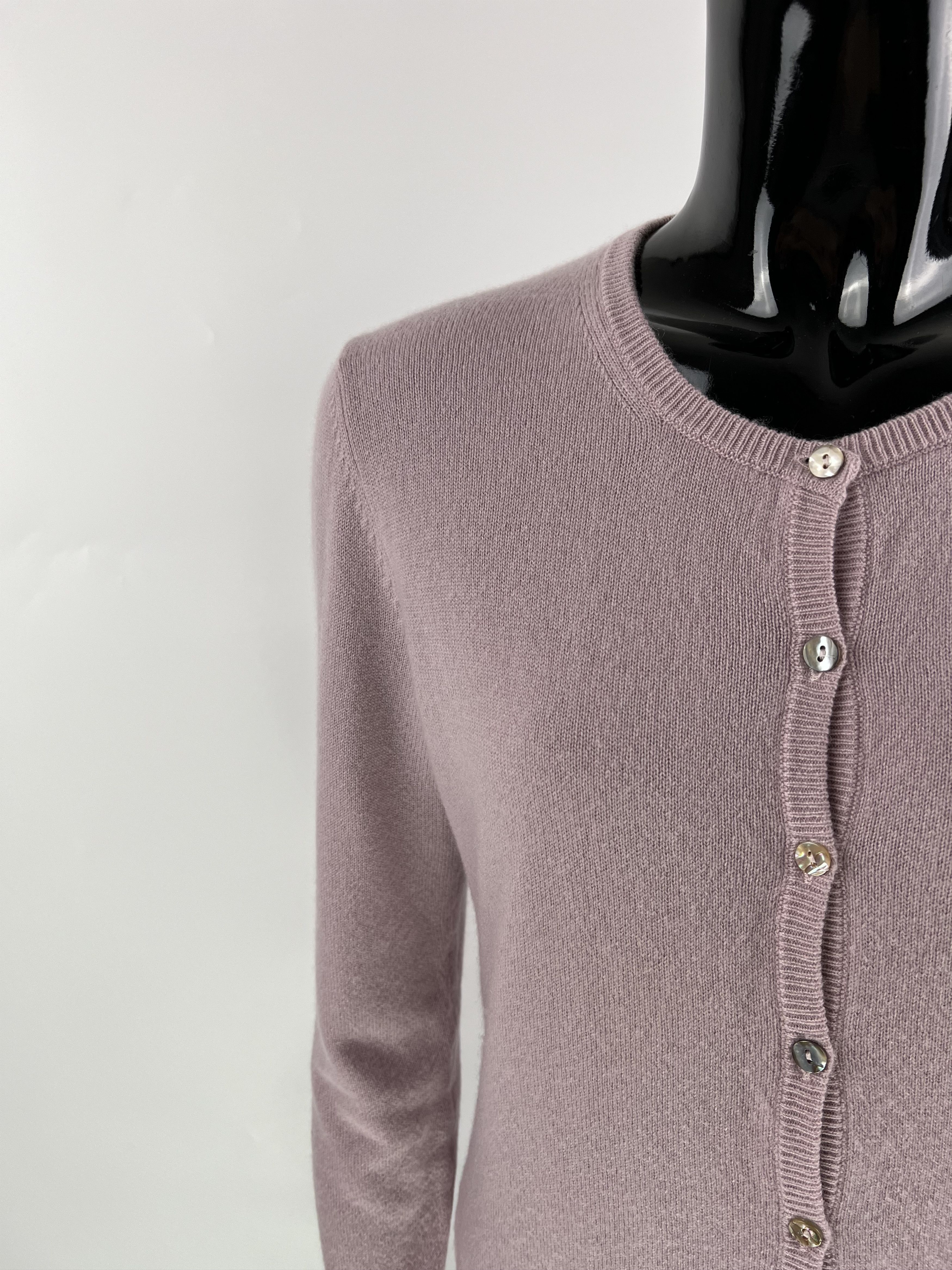 Other Annalisa Bucci Women's 100% Cashmere Cardigan Size IT42 Size M / US 6-8 / IT 42-44 - 5 Thumbnail