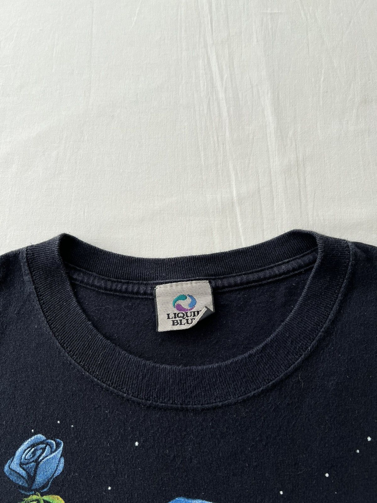 Liquid Blue Vintage 2003 Liquid Blue Grim Reaper Black T-shirt Size US L / EU 52-54 / 3 - 9 Thumbnail