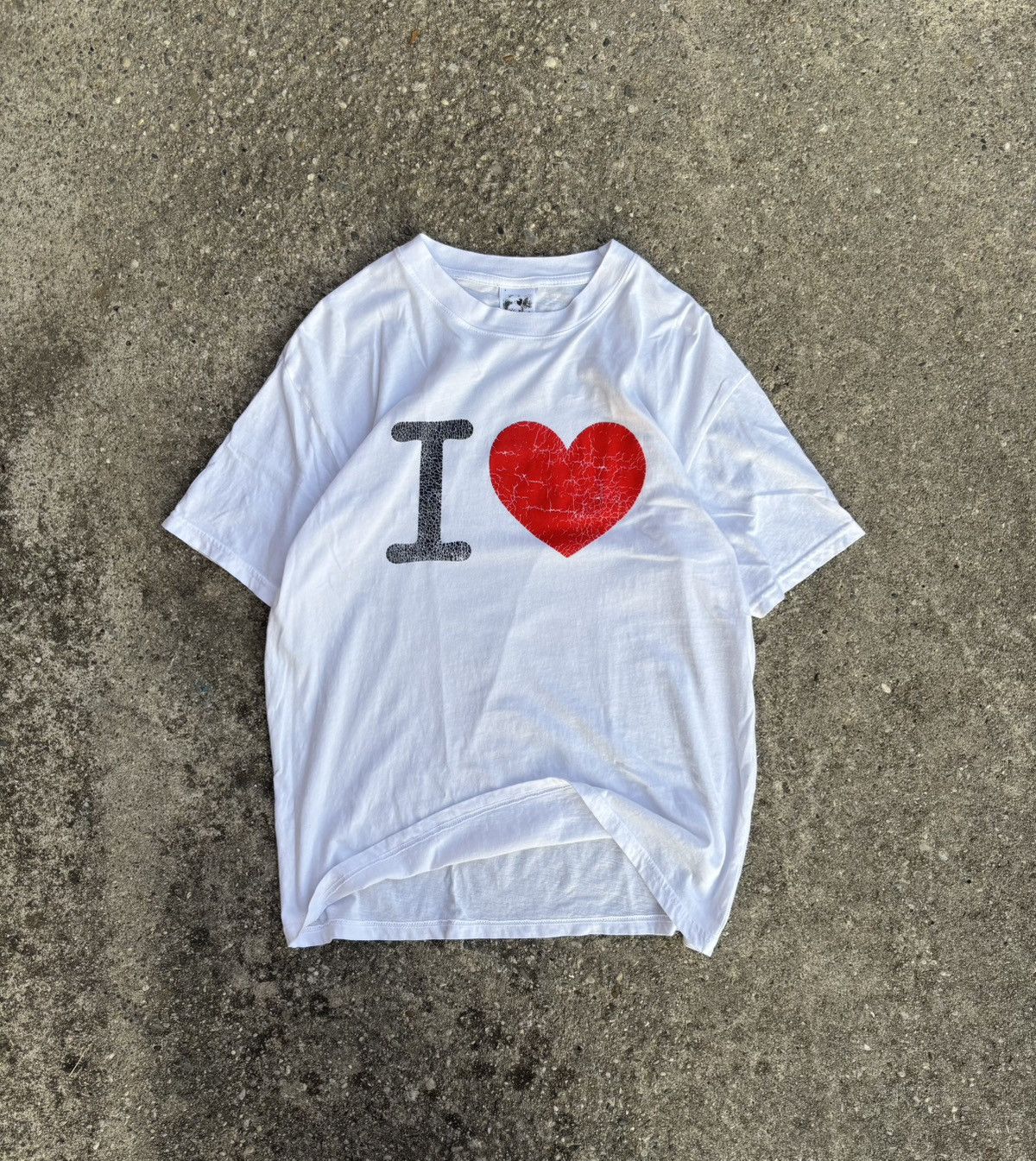 basketcase gallery basketcase gallery “i heart” tee shirt | Grailed