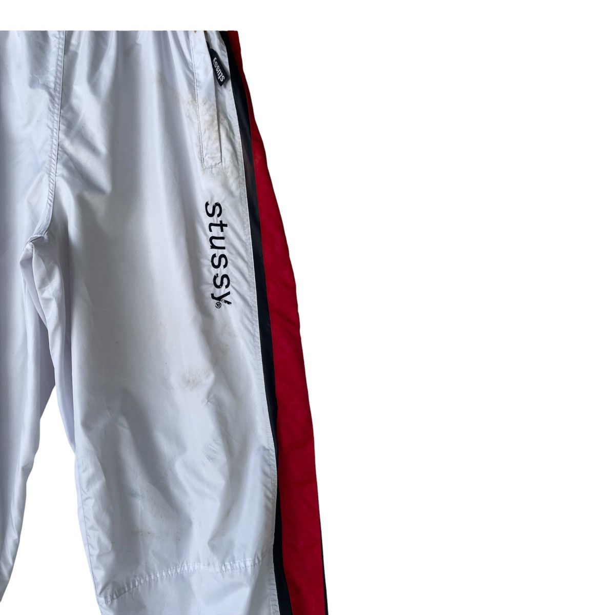 Stussy × Vintage Vintage Stussy Sidetape Style Sweatpant Size US 36 / EU 52 - 4 Thumbnail