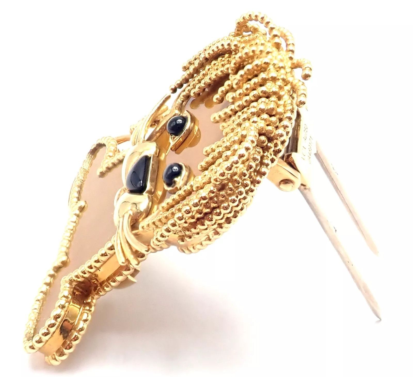 Van Cleef & Arpels Van Cleef & Arpels 18k Yellow Gold Tiger Eye Lucky Animals Size ONE SIZE - 6 Thumbnail